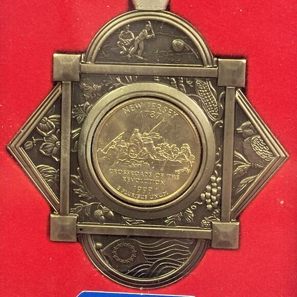 Vintage Hallmark American Spirit Collection Ornament New Jersey - Picture 2 of 8